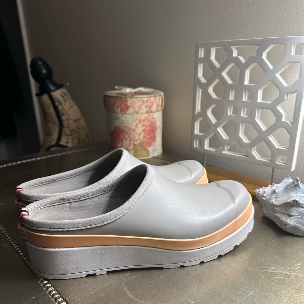HUNTER WOMENS STEAL & PEACH PLAY SPECKLE SOLE